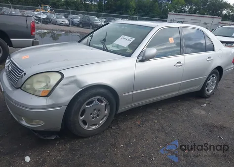 2001 Lexus Ls 430 from USA, damaged, VIN JTHBN30FX10050579